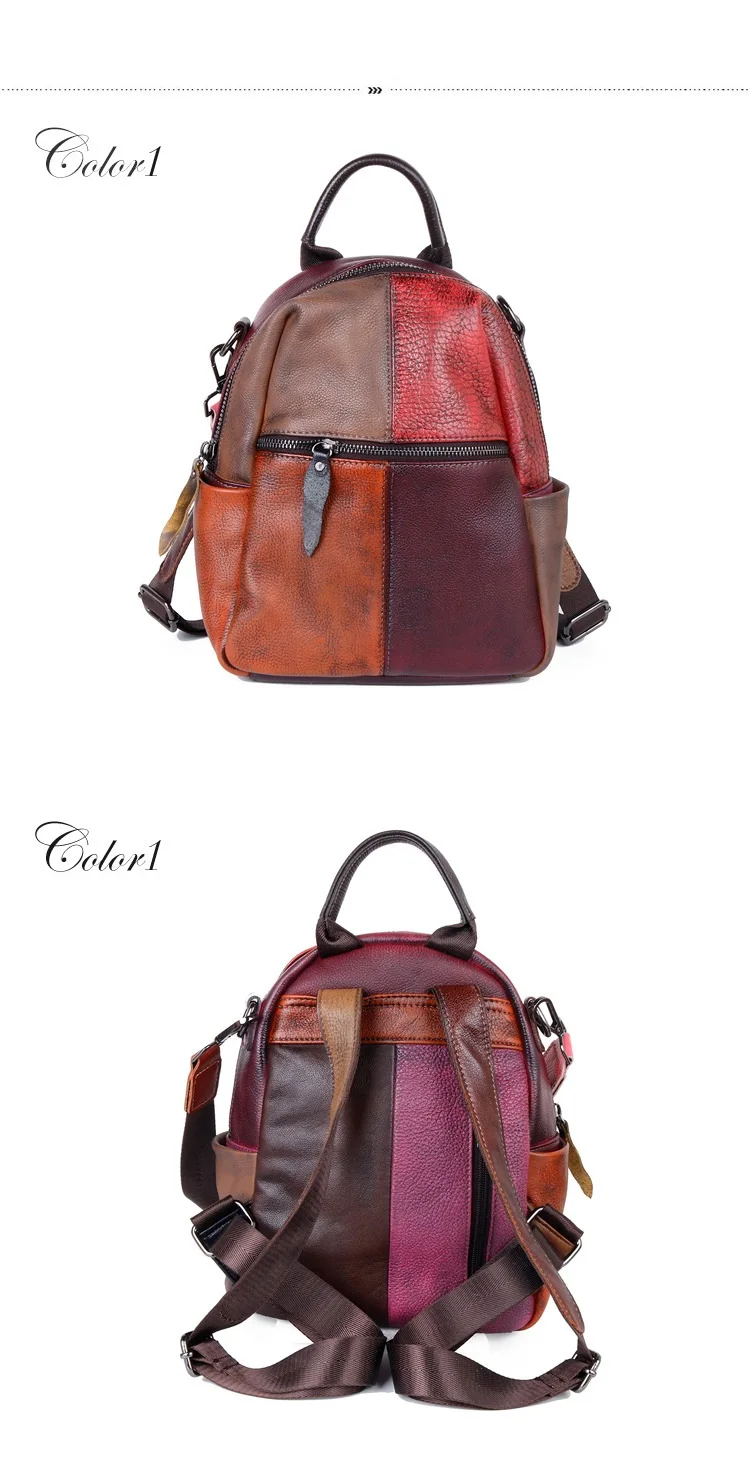 women backpack genuine leather (7)