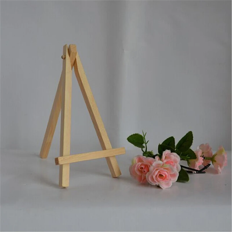 

10PCS Kids Mini Wooden Easel Art Painting Easels Name Card Stand Display Holder Drawing For School Student Artist Supplies