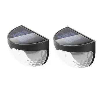 

LED Solar Lamp Power Garden Waterproof IP55 LED Solar Light Outdoor Wall Solar Power Fence lamp For Garden