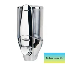 Качество 1 шт. ABS Материал настенный один мыло/дезинфицирующее средство Диспенсер сантехника люкс дома ванная комната устройства VC