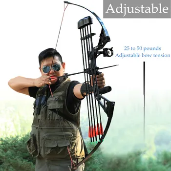

25-50lbs Straight Bow Powerful Archery Recurve Bow Hot Selling Professional Bow Arrows for Outdoor Hunting Shooting Competition