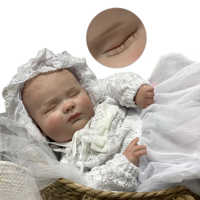 Reborn Baby Dolls Toy 19 Inch Sleeping Realistic Newborn Baby Dolls Boy  Real Life Toddler Dolls With Accessories For Kids - Dolls - AliExpress