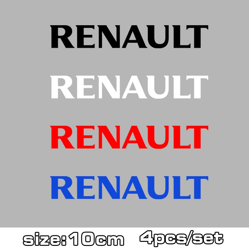 4 шт./лот наклейки на дверные ручки автомобиля Защита от царапин для renault opel dacia alfa