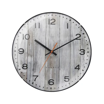 

Vintage Silent Wall Clock Nordic Simple Modern Design Round Creative Art Wall Clock Reloj Pared Home Bedroom Decoration MM60WC
