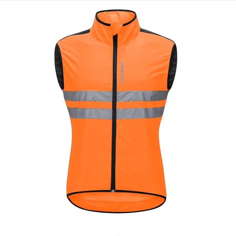 WOLFBIKE, Велоспорт пальто для мужчин дорожный горный велосипед одежда без рукавов Джерси ветер дождь водонепроницаемая куртка велосипедные куртки жилет-безрукавка - Цвет: Хаки