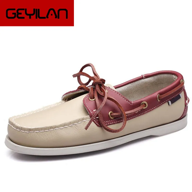 

Slip On Loafers Casual Shoes Men Genuine Leather Flats Business Driving Shoes Official Soft Mocassin Homme Sneakers Size 38-45