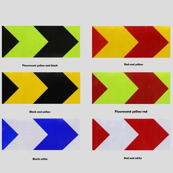 

Waterproof Arrow Reflective Tape Car Styling Sticker Auto Motorcycle Safety Warning Mark Self Adhesive Tape 5x300cm