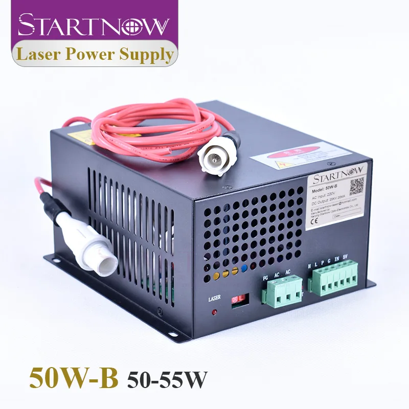 Лазерный источник питания Startnow 50W B CO2 50 Вт 220 В 110 45 55 для лазерной трубки