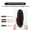10Pcs 20Pcs 30cm 50cm 60cm 70cm Nylon Hairnet Hair Nets For Women Wigs Weave Invisible Dancing Hairnet for Bun Hair Styling Tool 2