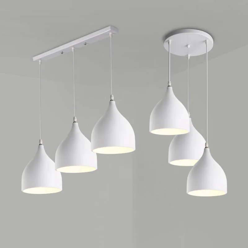 Northern European-Style Restaurant Chandelier Post-modern Simple Bedroom Bedside Bar Counter Clothing Store Coffee Shop Three He