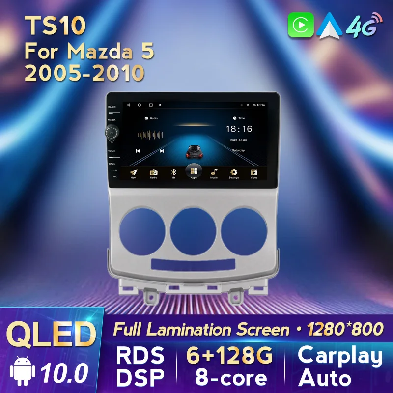 Автомагнитола 2 din на Android 10 с gps-навигацией радио и | Автомобили мотоциклы
