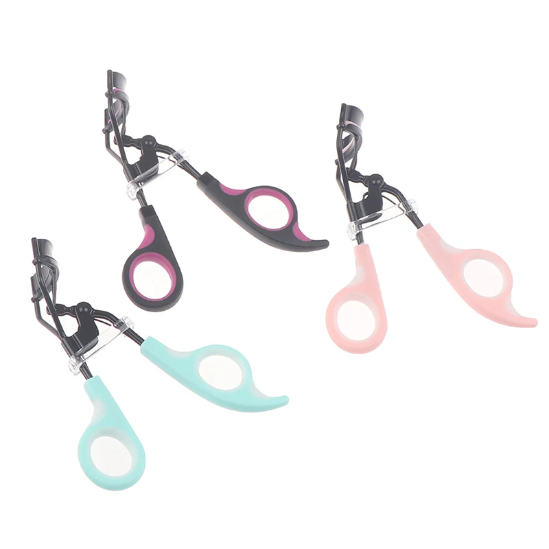 1PC Frosted Handle Eyelashes Clip Curl Eye Lash Cosmetic Beauty Makeup Fake Eyelash Curler Curling Tweezers Tools
