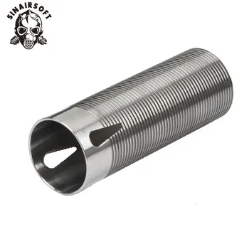 

SINAIRSOFT Horizotal Thread Stainless Steel Cylinder Type-3 for Airsoft AEG Gearbox smooth inner