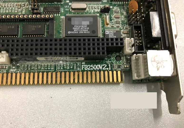 OK оригинальная плата IPC FB2500V2.1 FB2500 шина ISA Промышленная материнская плата половинного размера cpu карта PICMG10 PC/104 Bus