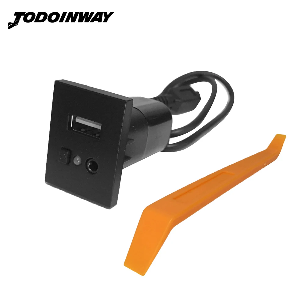 Автомобильный разъем AUX USB кабель адаптер Mini аудио CD плеер Интерфейс