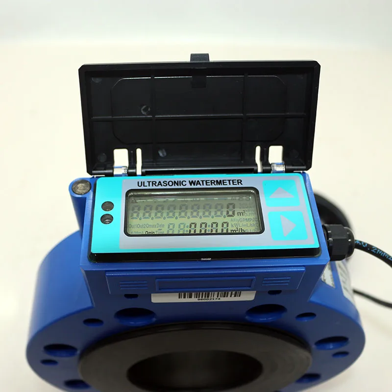 DN80 Digital Sandwich Ultrasonic Water Meter Flow Meter for Agricultural irrigation with IP68 Protection RS485 Modbus