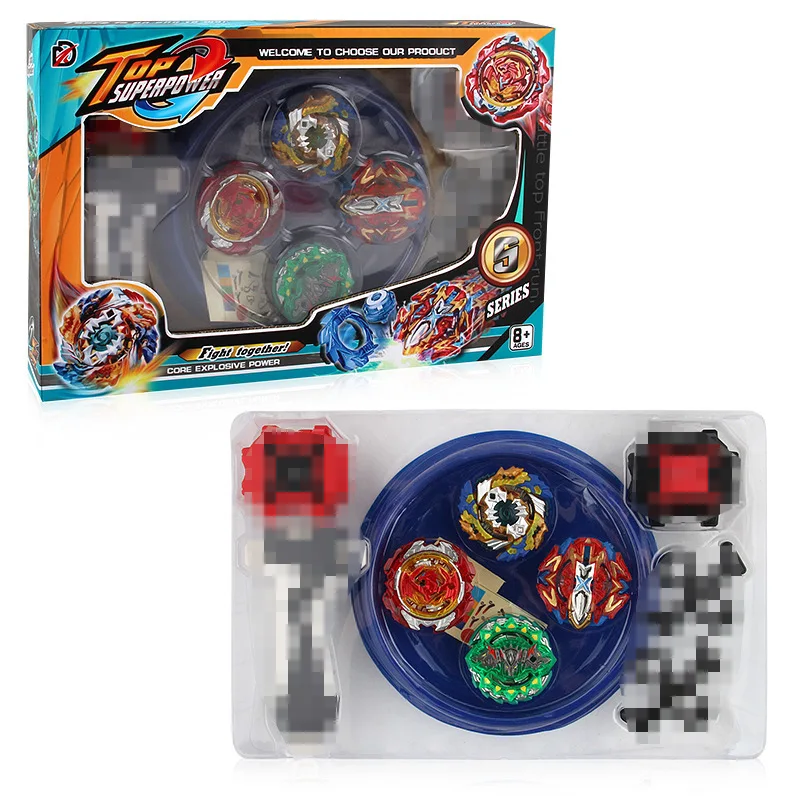 

XD168-11 Burst Gyro Toy B122 Battle Beyblade Arena 4-in-1 against Spinner Set