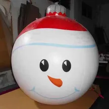 Надувные рождественские декорации Рождественский шар надувной подвесной шар