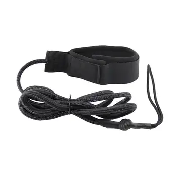 Surfboard Foot Rope Adjustable Safety Ankle Cuff Surfing Board Rope Leg Foot Leash Sup For Stand Up Paddle Accessories 85.83inch 3
