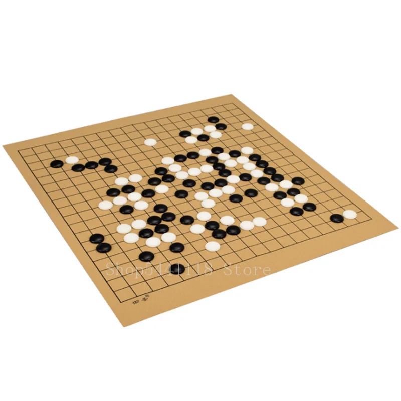 Weiqi Go Game Pieces Suede Leather Cloth Bags Gobang International Standard Board Game