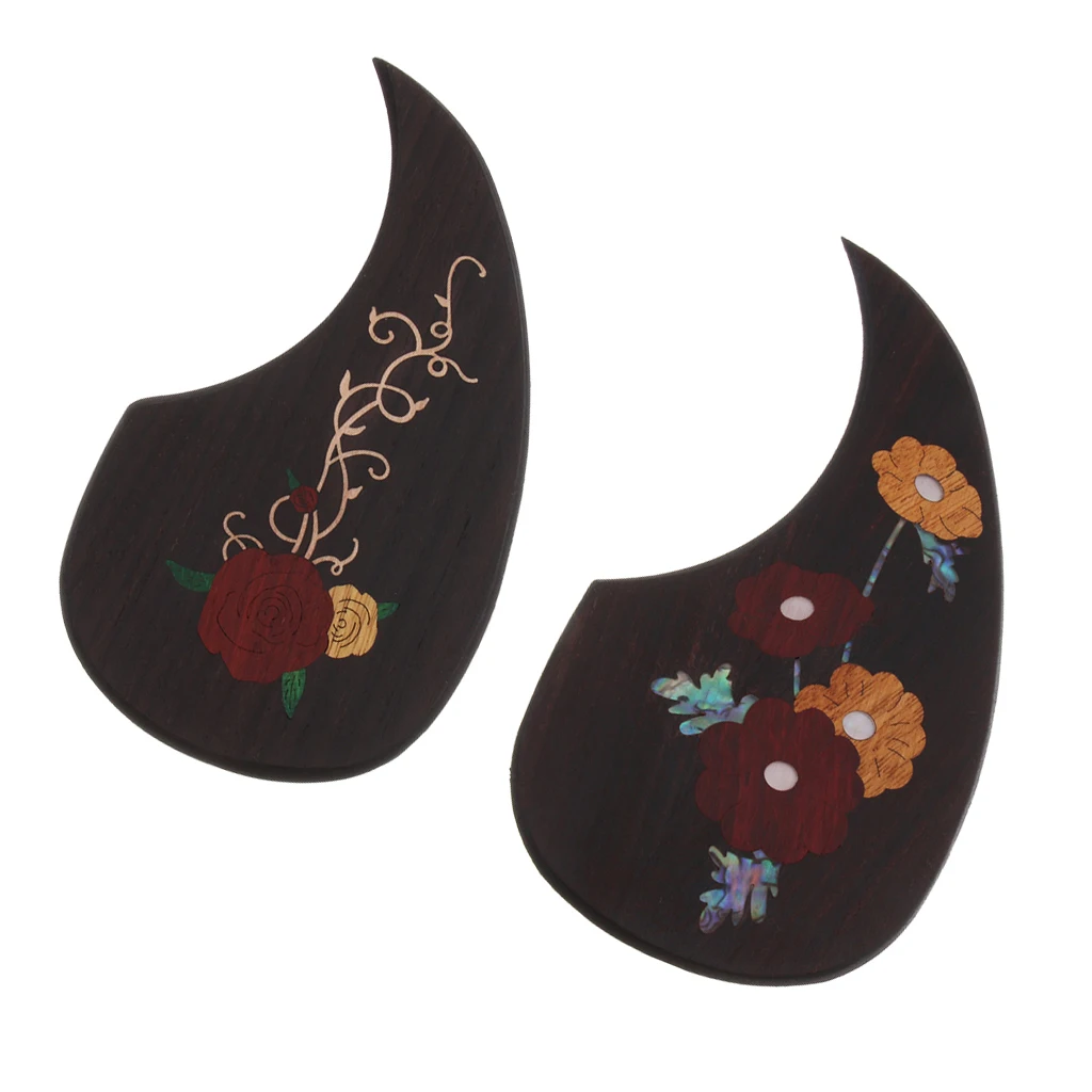 Гитарный самоклеющийся кронштейн Pickguard Ebony Plate на запчасти для акустической