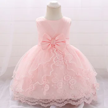 

1st Birthday Dress For Princess Girls Clothes 2019 Summer Lace Party Christening Gowns Toddler Kids Dresses 1 Year Old