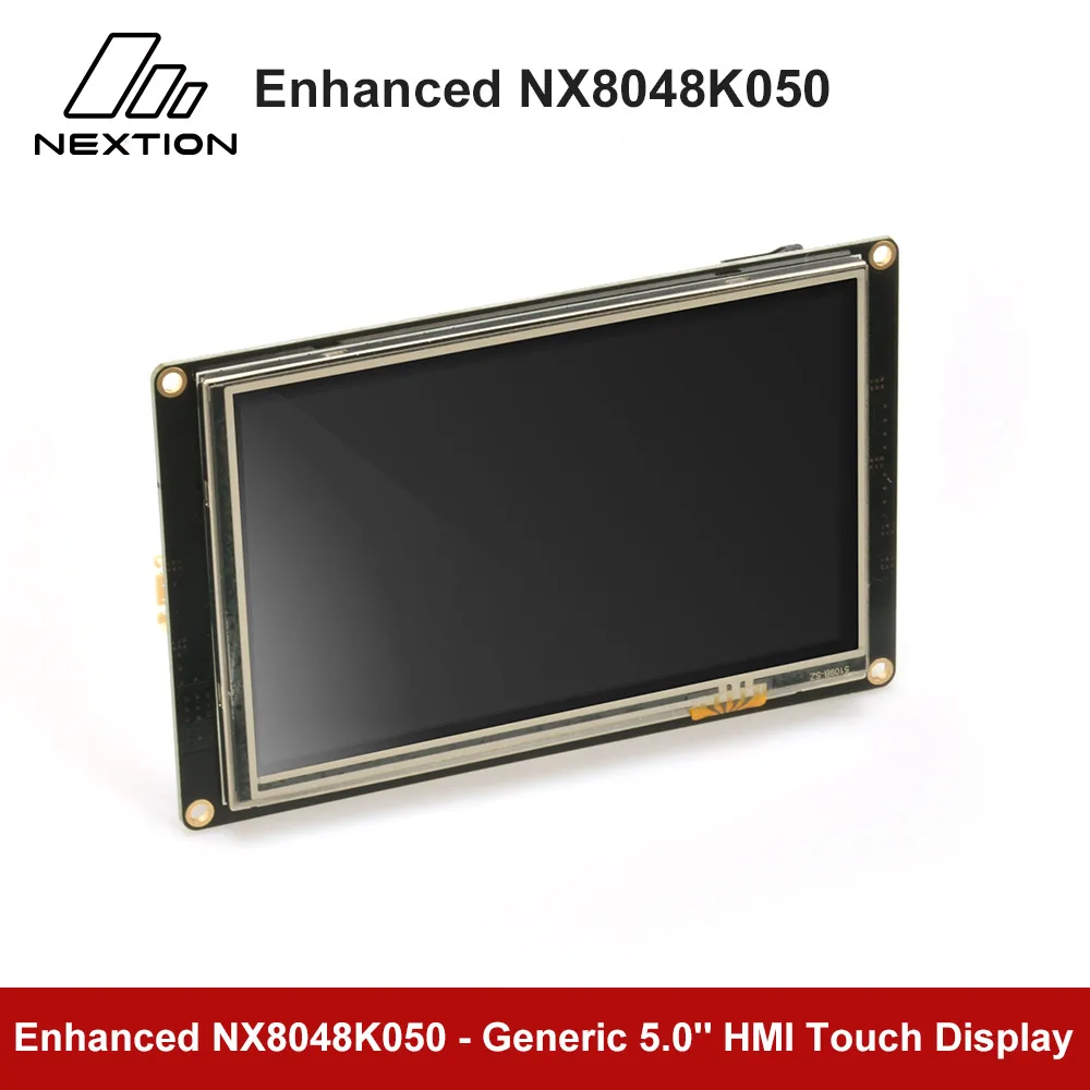 Nextion Enhanced NX8048K050-5,0 ''HMI Полноцветный сенсорный дисплей USART TFT lcd модуль с бортовым RTC, GPIOs и EEPROM