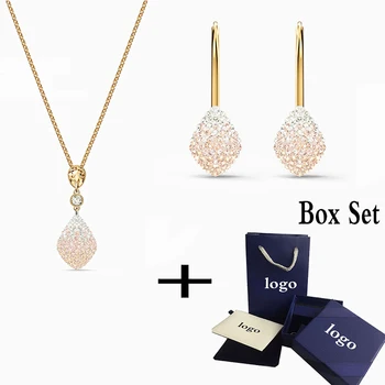 

SWA 2020 New High-quality Fun Necklace Set, Simple And Elegant Jewelry Is The Best Gift For Your Wifes Wedding Anniversary