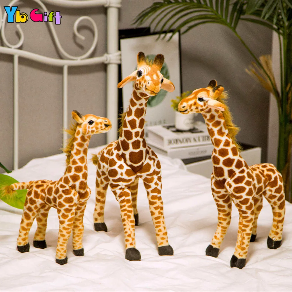 Vaag Heerlijk Tandheelkundig Kawaii Kleine Baby Giraffe Speelgoed Knuffels Pluche Levensechte Giraffe  Pop Nieuwe Jaar Kerst Decoratie Kinderen Geschenken Kids|null| - AliExpress