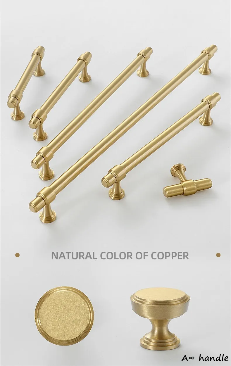 puxa puxadores de gaveta móveis ferragens puxadores e puxadores de bronze