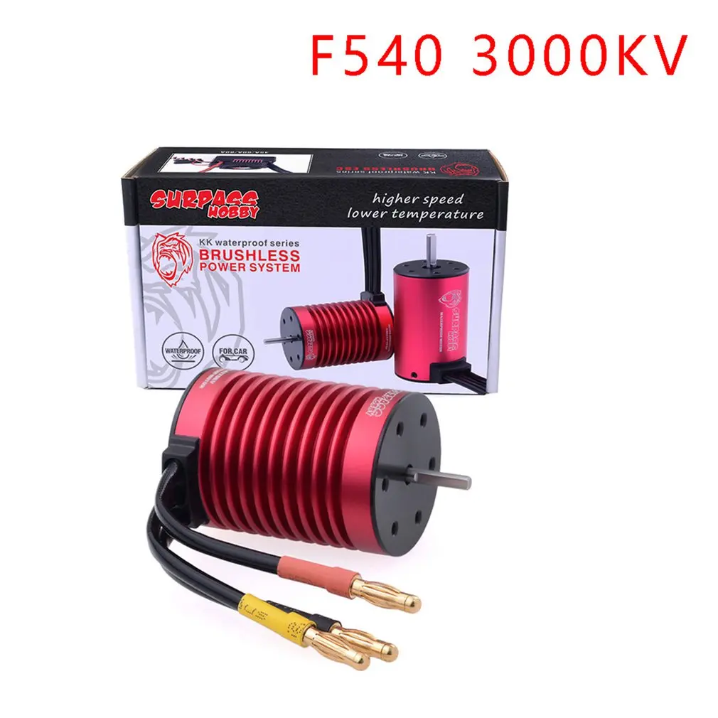 

F540 3.175mm Brushless Motor 3000KV 3300KV 3930KV 4370KV for 1/10 RC Tamiya Axial Redcat HSP Drift Racing Off-road Car