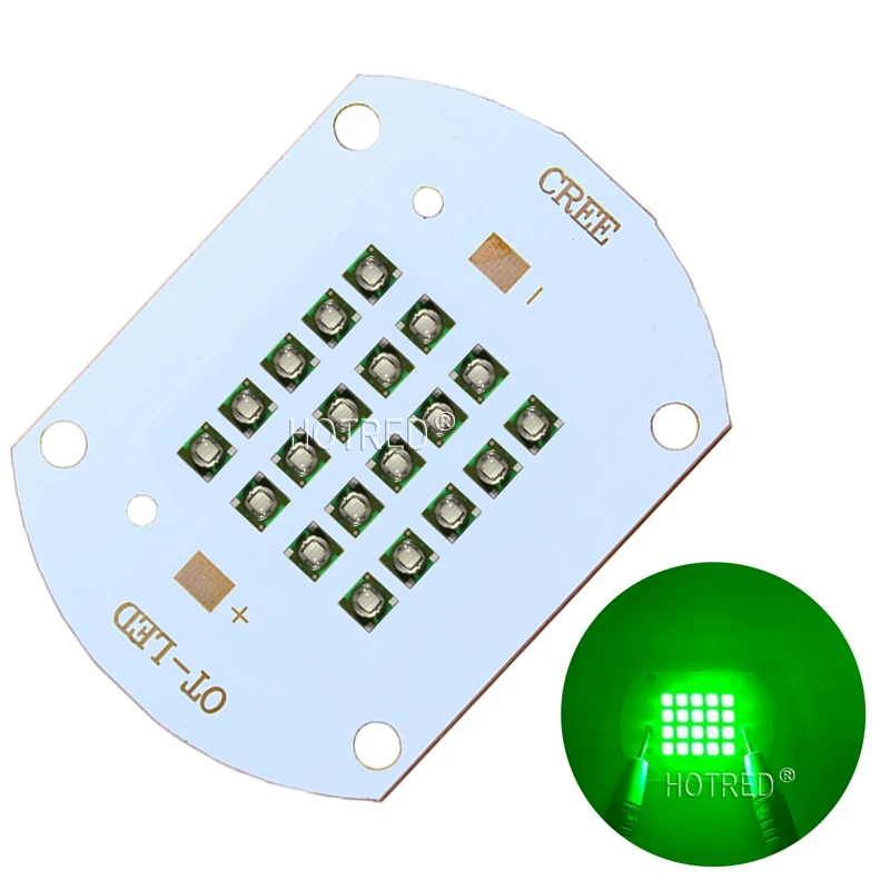 CREE XPE XP-E 50 Вт 60 Вт Светодиодный светильник чип Красный Зеленый Синий SMD COB Интегрированный Светодиодный чип для прожекторная софитная лампа