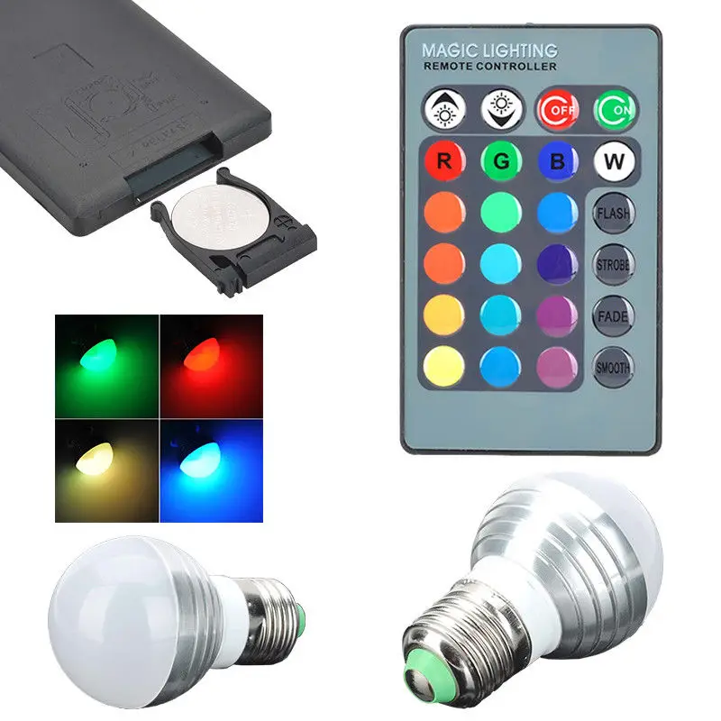 1 шт. новый хит продаж светодиодный светильник лампа RGB с регулируемой яркостью 16