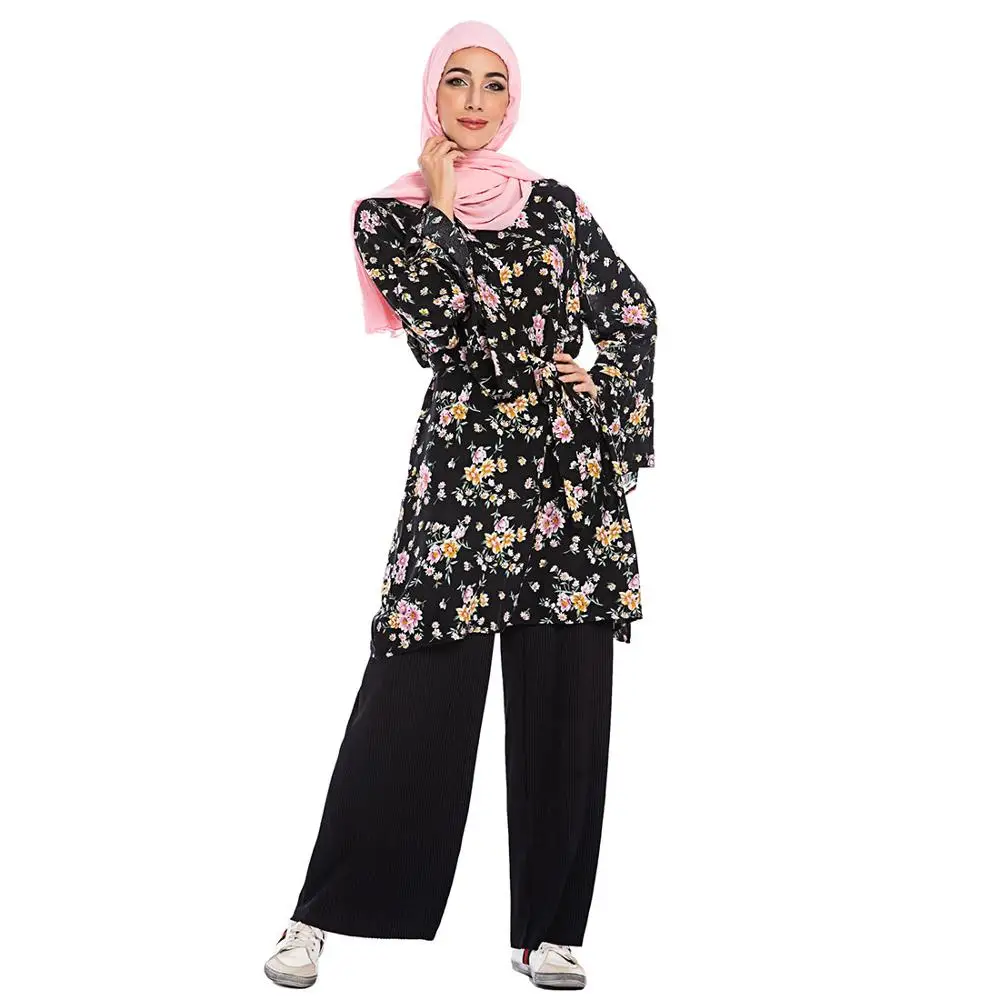 Ropa Musulmana Para Mujer Turquie Print Long Shirts Muslim Women Chemise Longue Femme Musulmane Buy At The Price Of 6 75 In Aliexpress Com Imall Com