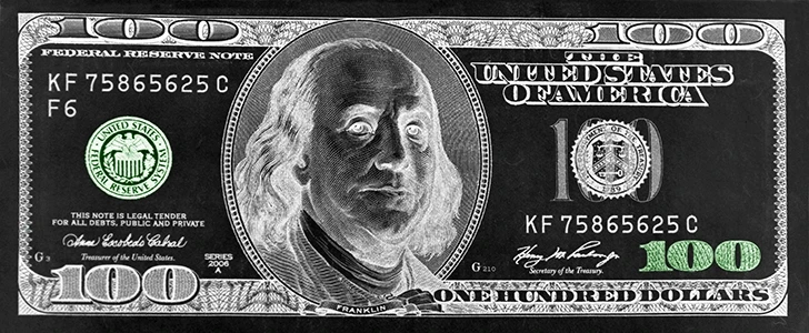 100 Dollar Bill Printable
