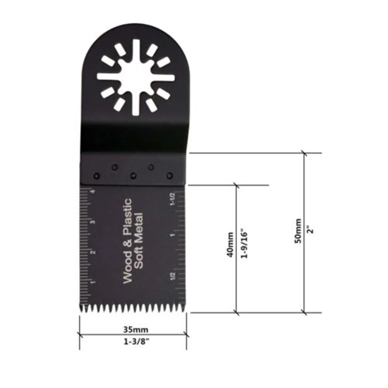 

10 X Oscillating Multi Tool Saw Blade SET For Fein Makita RIDGID Ryobi Milwaukee