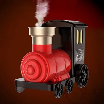 

Creative Small Cool Train Modeling Humidifier USB Portable Aromatherapy Machine Diffuser Purifiers for Home Bedroom Office Kids