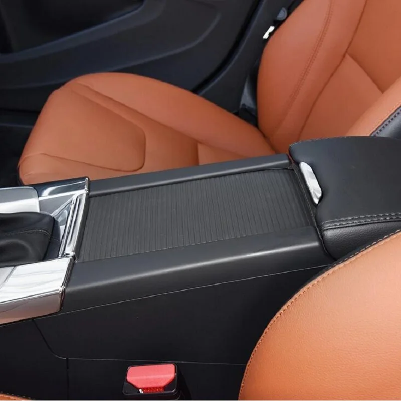 for volvo xc60 s60 v60 Armrest storage box trim 2011 2012 2013 2014 2015 2016 2017 Car stickers