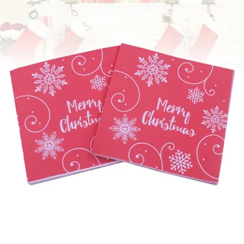 

40Pcs Snowflake Pattern Cute Creative Decorative Dinner Napkins for Party Home