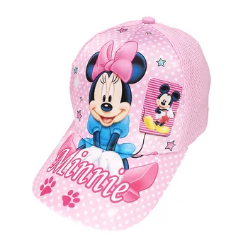 

Disney Princess Hat Frozen Minnie Sophia Cartoon Children's Cap Outdoor Sports Baseball Cap Girls Hat Birthday Gift for Children