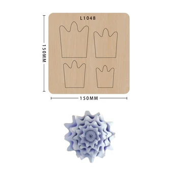 

SMVAUON Flower 2020 New Design Scrapbook Cut Wood Mould Die Cut Making Decor Supplies Dies Template