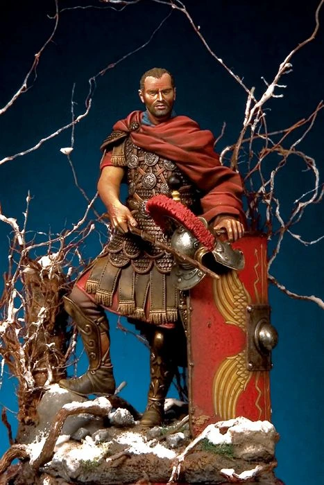 1/24 Resin Figure Model Kit Roman Legionnaire Warrior Unpainted Unassambled 