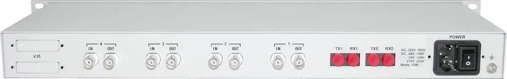 MST155C-D мультисервис PDH волоконно-оптический мультиплексор 4E1 4ETH избыточность волокно порт SC 1310nm 20 км AC источник питания - Цвет: Dual Core 20KM 1310