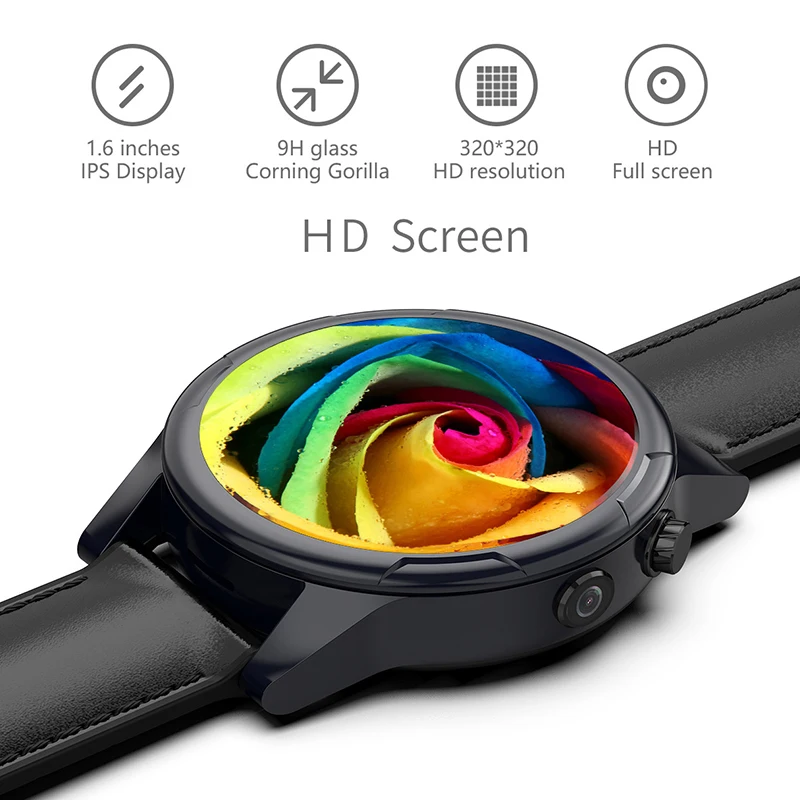 X361pro 4G Smart Watch Men 1.6 inch Touch Screen GPS 16GB 3+32GB watches 600mAh Hybrid Watch SmartWatch For Xiomi IOS Phone