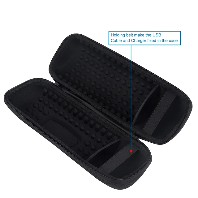 Jbl charge 4 bluetoothスピーカー用ジッパー付きevaハード