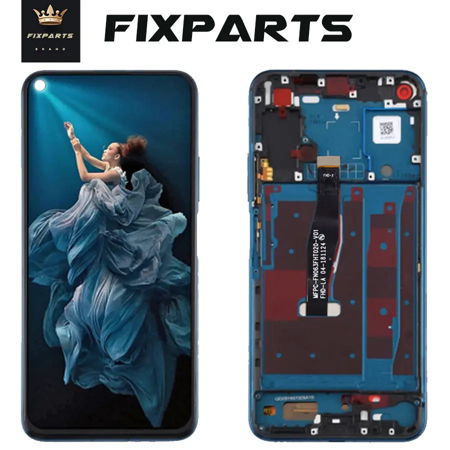Оригинальный дисплей для Huawei Honor 20 Pro ЖК сенсорный экран с рамкой YAL AL10 L41|Экраны