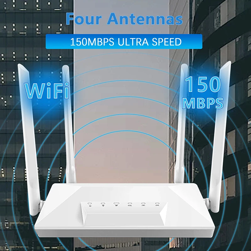 4G LTE Маршрутизатор разблокирован CAT4 Беспроводной маршрутизатор CPE Мобильная
