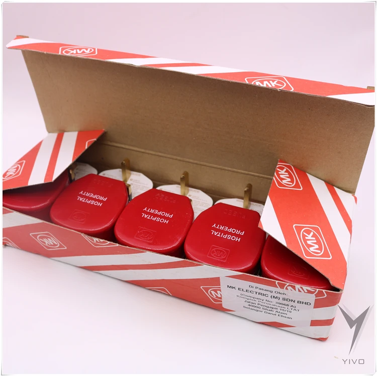 YIVO MK HiFi DIY power electric(M) male 3 pin UK plug 01