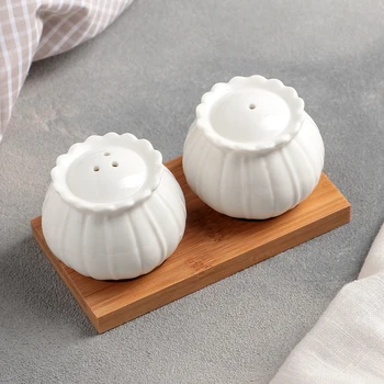 

Set for spices "Tulip", 2 pcs: salt and pepper shaker, on a stand