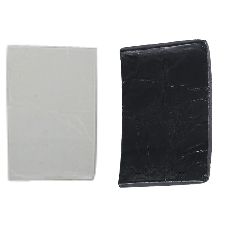 

2Pcs Oven-Bake Clay Polymer Clay Figuline 250G/Packet CLAY Soft Clay Modeling-Black & White